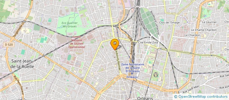 localisation de l'entreprise SIMBAB à ORLEANS