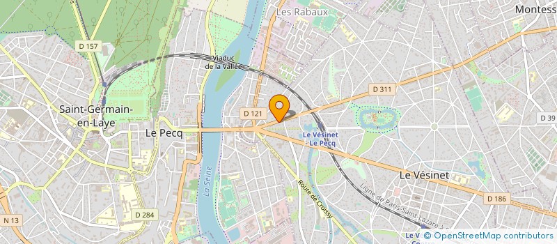 localisation de l'entreprise SIMBAH SARL  LE VESINET