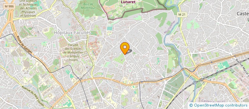localisation de l'entreprise SIMBAL à MONTPELLIER