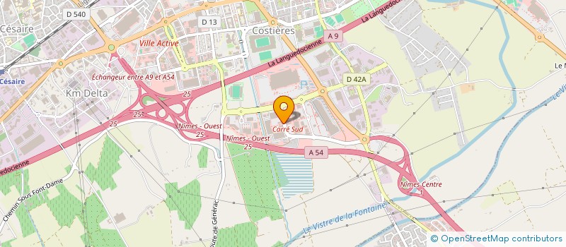 localisation de l'entreprise SIMBI  NIMES