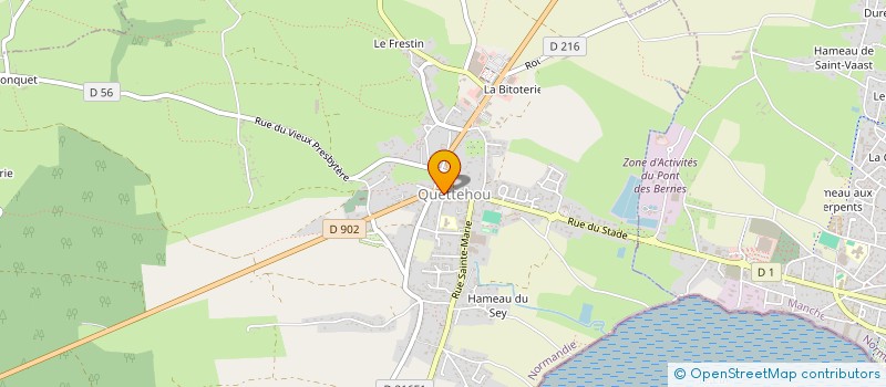 localisation de l'entreprise SIMBI  QUETTEHOU