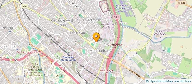 localisation de l'entreprise SIMCA à TOULOUSE