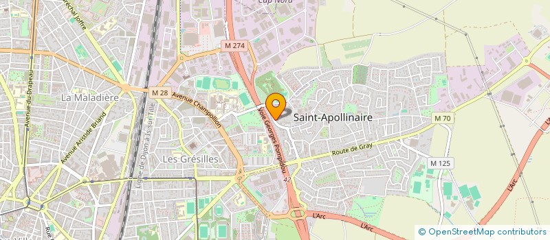 localisation de l'entreprise SIMCA RACING TEAM  LONGECOURT-EN-PLAINE