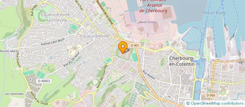 localisation de l'entreprise SIMCAMALEX à CHERBOURG-EN-COTENTIN