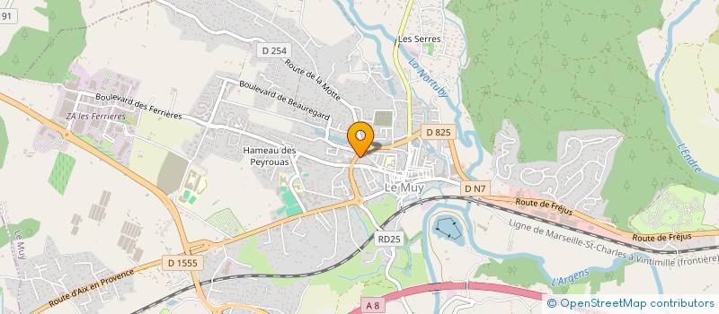 localisation de l'entreprise SIMCO  LE MUY