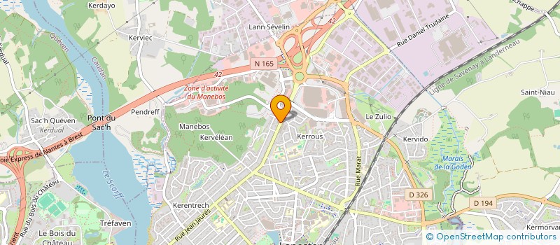 localisation de l'entreprise SIMCO  LANESTER