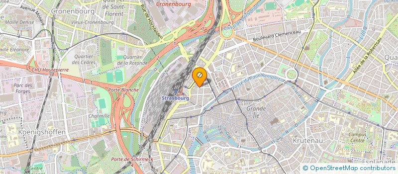 localisation de l'entreprise SIMCOM à STRASBOURG