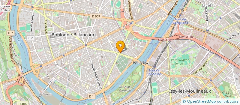 localisation de l'entreprise SIMCOM FINANCE  BOULOGNE-BILLANCOURT