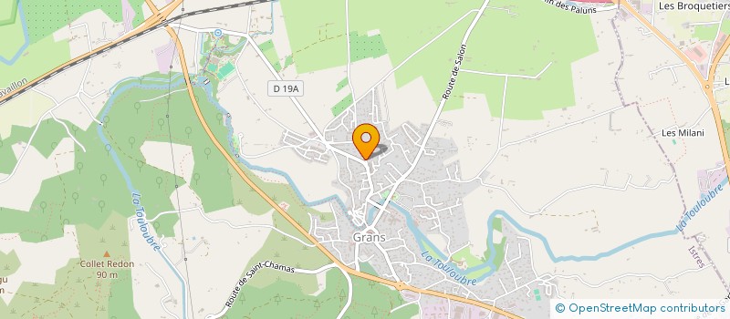 localisation de l'entreprise SIMCRIS  GRANS