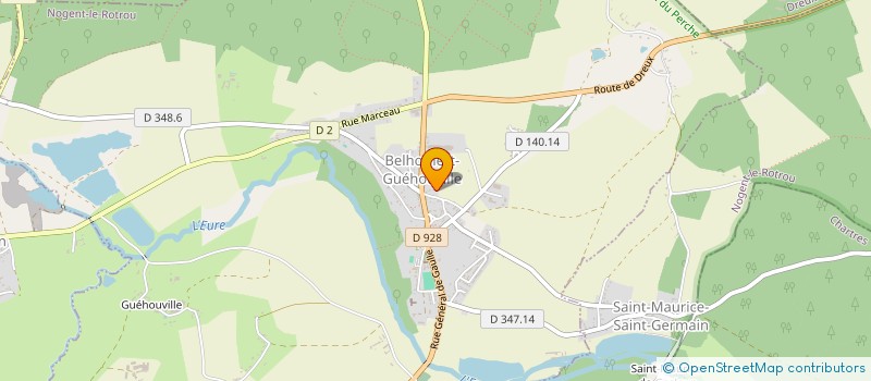 localisation de l'entreprise SIMDEC 28 à BELHOMERT-GUEHOUVILLE