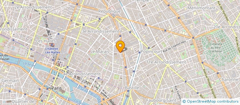 localisation de l'entreprise SIMDER à PARIS