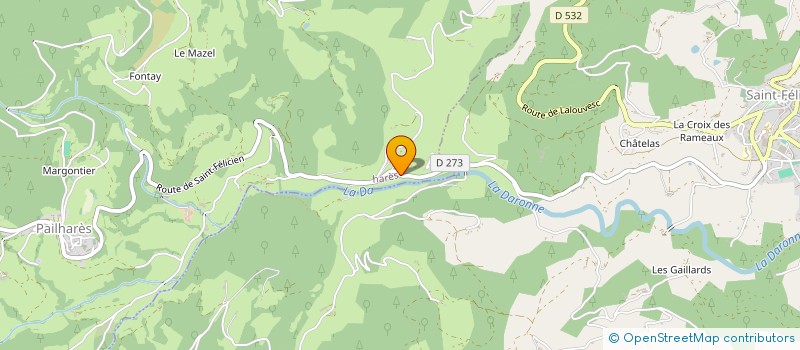 localisation de l'entreprise SIMEF  PAILHARES