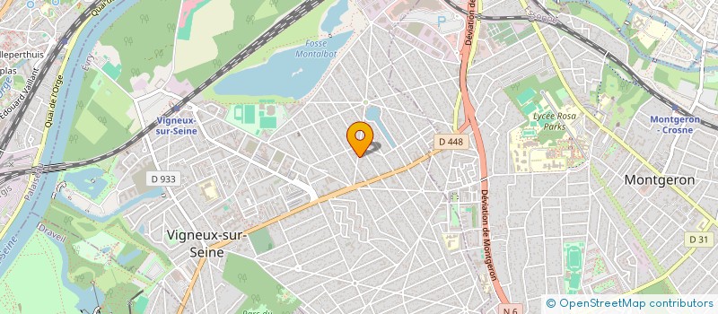 localisation de l'entreprise SIMELEC  VIGNEUX-SUR-SEINE