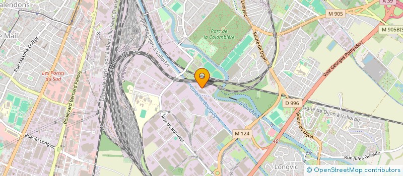 localisation de l'entreprise SIMELECTRO à LONGVIC