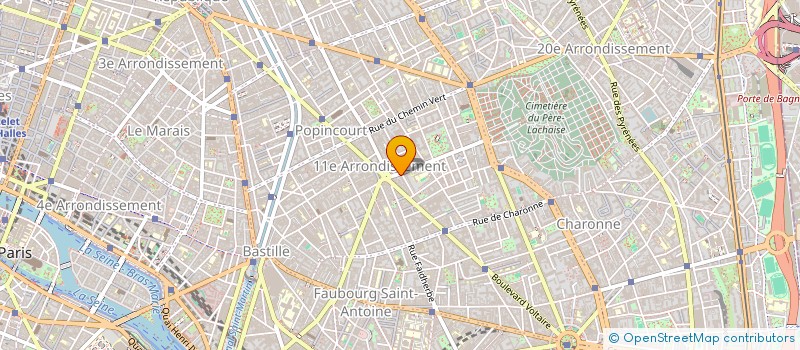 localisation de l'entreprise SIMELI  PARIS