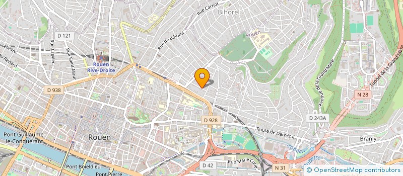 localisation de l'entreprise SIMELISE à ROUEN