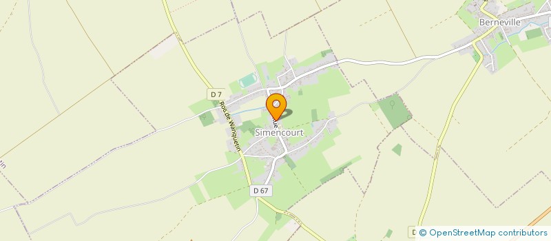 localisation de l'entreprise SIMENCOURT MODELES AIR CLUB  SIMENCOURT