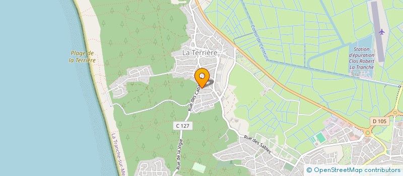 localisation de l'entreprise SIMEO S.L  TRANCHE-SUR-MER (LA)