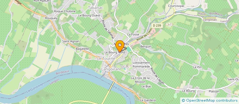 localisation de l'entreprise SIMEON IMMO  LE TOURNE