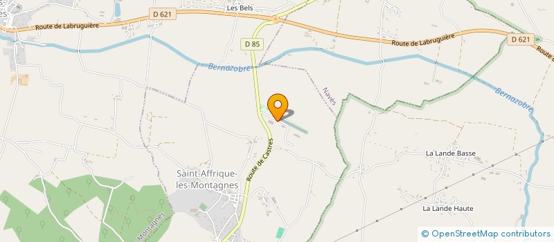 localisation de l'entreprise SIMEONI ENERGY  SAINT-AFFRIQUE-LES-MONTAGNES