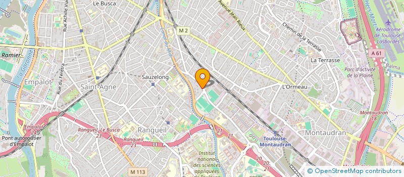 localisation de l'entreprise SIMERA SENSE FRANCE à TOULOUSE