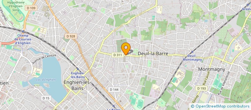 localisation de l'entreprise SIMEROSE  DEUIL-LA-BARRE