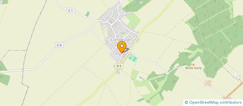 localisation de l'entreprise SIMET FLUIDES  CORBREUSE