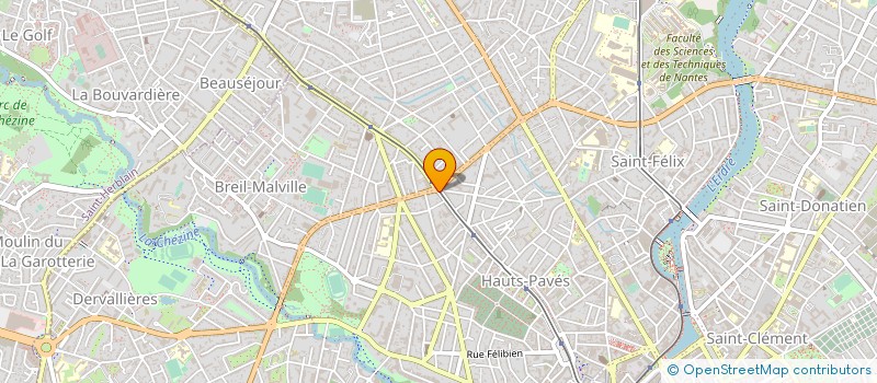 localisation de l'entreprise SIMETEC à NANTES