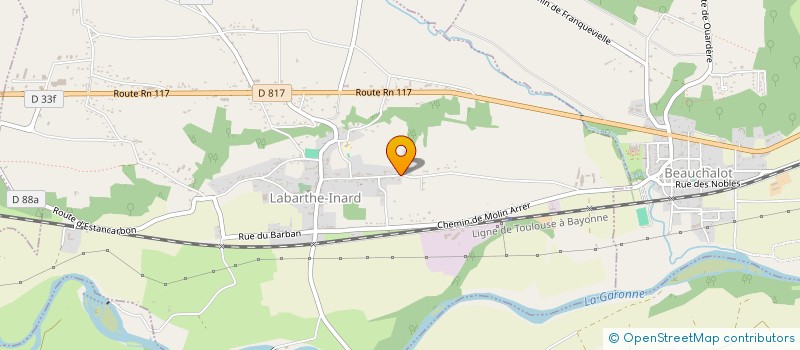 localisation de l'entreprise SIMETI  LABARTHE-INARD