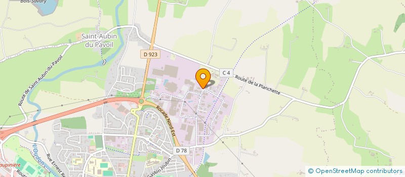 localisation de l'entreprise SIMETO à SEGRE-EN-ANJOU BLEU