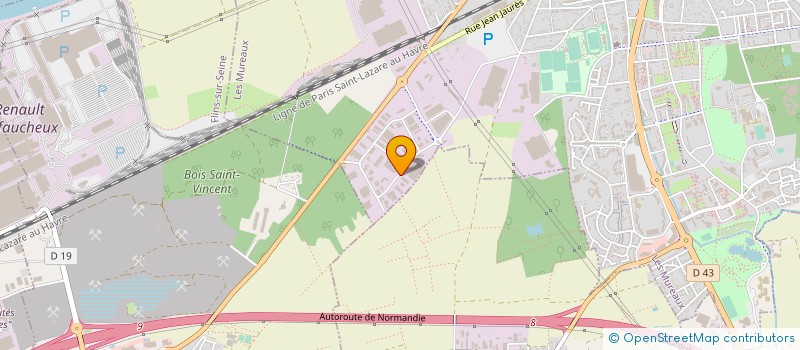 localisation de l'entreprise SIMETS à MUREAUX (LES)