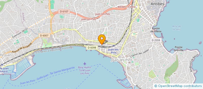 localisation de l'entreprise SIMEV à ANTIBES