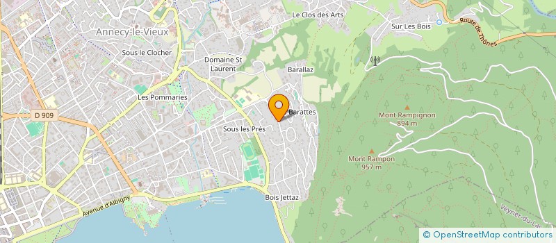 localisation de l'entreprise SIMEX à ANNECY