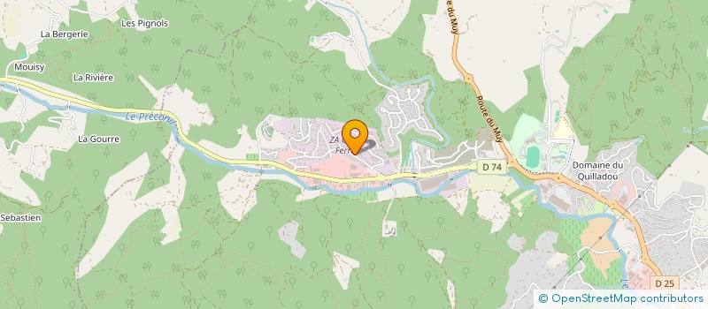 localisation de l'entreprise SIMEX à SAINTE-MAXIME