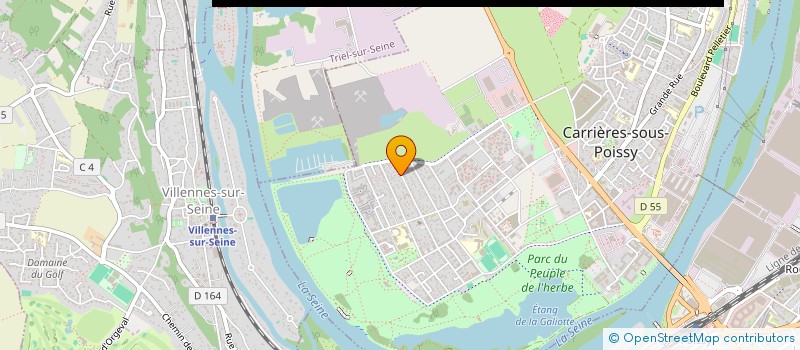 localisation de l'entreprise SIMEX à CARRIERES-SOUS-POISSY