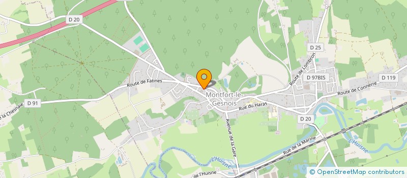 localisation de l'entreprise SIMEX INDUSTRIES à MONTFORT-LE-GESNOIS