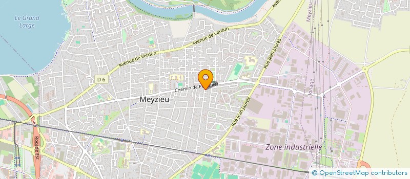 localisation de l'entreprise SIMEXO  MEYZIEU