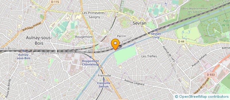 localisation de l'entreprise SIMFA - BAT à SEVRAN