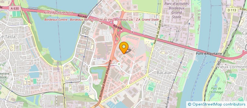localisation de l'entreprise SIMFACTORY à BORDEAUX