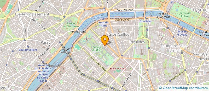 localisation de l'entreprise SIMHA  PARIS