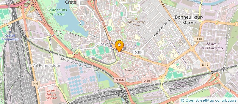 localisation de l'entreprise SIMHA à CRETEIL