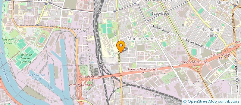 localisation de l'entreprise SIMHEALTH SOLUTIONS  VENISSIEUX