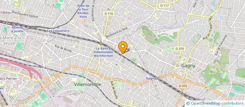 localisation de l'entreprise SIMHI à VILLEMOMBLE