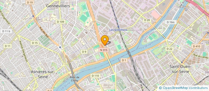 localisation de l'entreprise SIMHOME  ASNIERES-SUR-SEINE