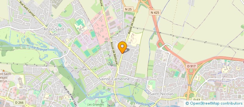 localisation de l'entreprise SIMIA à SAINTE-CATHERINE