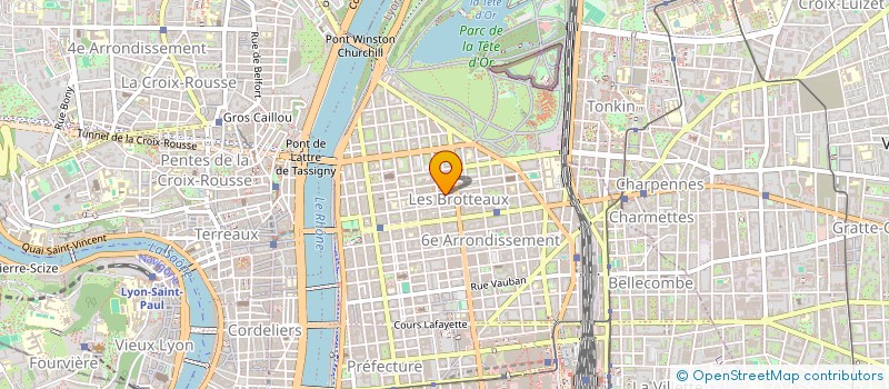 localisation de l'entreprise SIMIANE  LYON