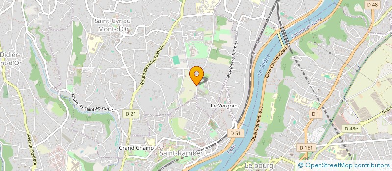 localisation de l'entreprise SIMILAN  SAINT-CYR-AU-MONT-D'OR