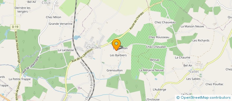 localisation de l'entreprise SIMILI PROD  MONTENDRE