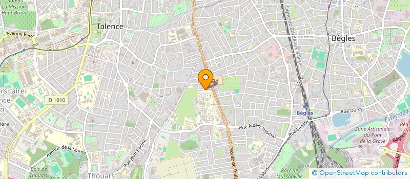 localisation de l'entreprise SIMILLE  VILLENAVE-D'ORNON