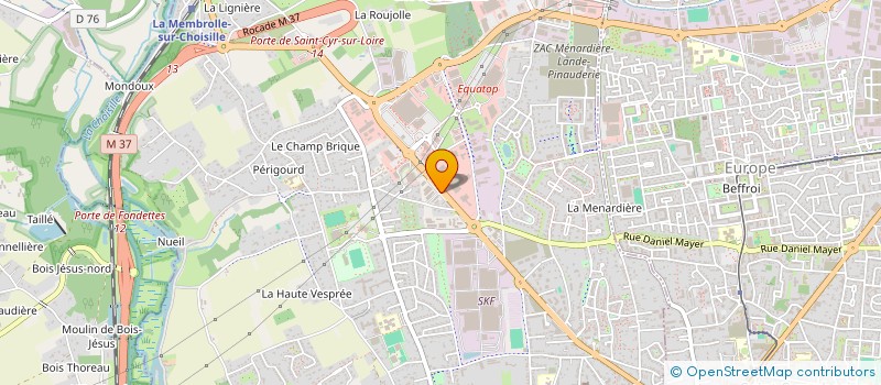 localisation de l'entreprise SIMINA  SAINT-CYR-SUR-LOIRE